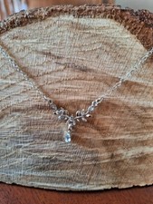 Silber collier zirkonia gebraucht kaufen  Malsch