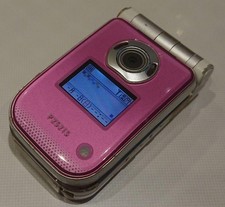 NTT Docomo Kawaii Lindo P252Is Rosa Japonés Teléfono Abatible Garakei Keitai Retro segunda mano  Embacar hacia Mexico