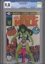 Capa e arte The Savage She Hulk #1 CGC 9.8 1980 Marvel Comics John Buscema comprar usado Capa e arte The Savage She Hulk #1 CGC 9.8 1980 Marvel Comics John Buscema comprar usado  Enviando para Brazil
