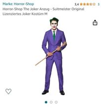 Carneval joker kostüm gebraucht kaufen  Deutschland