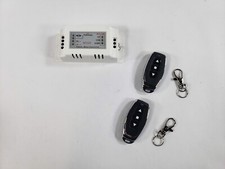 Motor DC12V controle remoto sem fio universal 433 MHz 2 transmissores 1 receptor, usado comprar usado  Enviando para Brazil