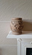 Vaso floral vintage de madeira - Fazenda rústica comprar usado  Enviando para Brazil