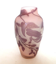 Vase gallé signature d'occasion  Penne-d'Agenais