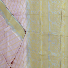 Swastik Vintage Lavanda Indiano Sari 100% Puro Tessuto di Seta Craft comprar usado  Enviando para Brazil