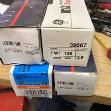 Four 1200w 240v for sale  HEREFORD