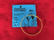 Frank Zappa Personally Owned Maxima Gold corda de guitarra A .030 super leve comprar usado  Enviando para Brazil