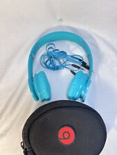 Fones de ouvido Beats By Dr Dre Monster Solo HD (azul) ciano azul-petróleo usado, usado comprar usado  Enviando para Brazil