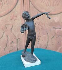 Scultura bronzo giovanni usato  Albissola Marina