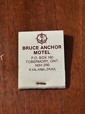 Vintage matchbook bruce for sale  Watsonville