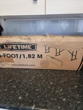 Lifetime 6ft folding for sale  STOCKPORT