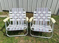 Vtg aluminum webbed for sale  Fredericktown