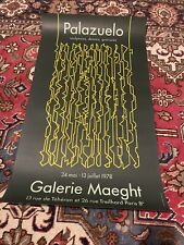 Palazuelo affiche originale d'occasion  Albi
