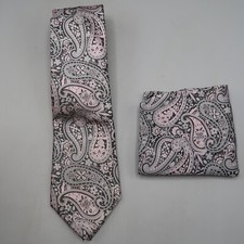 Pink black paisley for sale  Plantsville