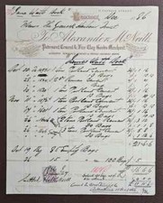 1886 alexander mcneill for sale  HASTINGS