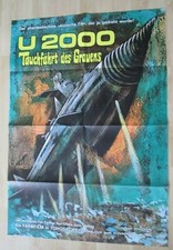 Filmplakat 2000 tauchfahrt gebraucht kaufen  Braunschweig