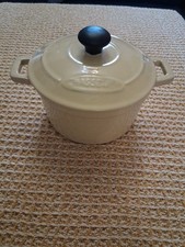 Cream chasseur casseroles for sale  AMMANFORD