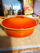 Volcanic orange creuset for sale  ENNISKILLEN