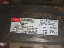 Fpe control transformer for sale  NEWCASTLE