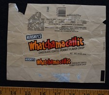 [Envoltório de barra de doces Hershey's Whatchamacallit década de 1980 - Embalagem vintage dos anos 80] comprar usado  Enviando para Brazil
