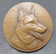 Medaille animaliere chien d'occasion  Saint-Pantaléon-de-Larche