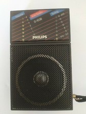 Philips Stereo Portable Receiver D1038 AM Portable 80s Retro Radio - Working comprar usado  Enviando para Brazil