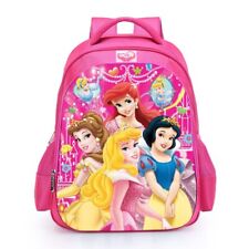 Mochila escolar 16"" Blancanieves Princesa Niños Bolsos de hombro Mochila segunda mano  Embacar hacia Argentina