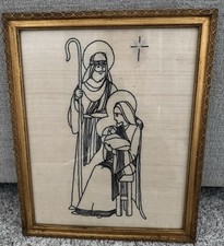 Vintage embroidered holy for sale  Mentor