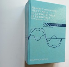 Manuale cremonese meccanica usato  Morra de Sanctis