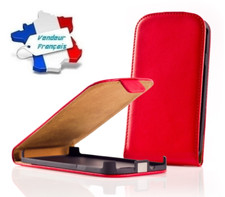 Housse Etui Coque Slim Rouge Pour Sony Xperia J (ST26 / ST26i / ST26a) na sprzedaż  Wysyłka do Poland