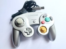 🛸 CONTROLADOR NINTENDO GAMECUBE PRATA ⭐️GENUÍNO ORIGINAL⭐️ Game Cube ❤️ comprar usado  Enviando para Brazil