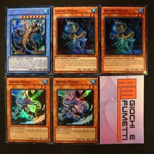 LOTTO 5 CARTE GISHKI in italiano YUGIOH rarità SEGRETA e SUPER yu-gi-oh! AFFARE comprar usado  Enviando para Brazil