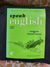 Speak english 4ème d'occasion  Morlaix