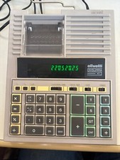Calcolatrice vintage olivetti usato  Crotone