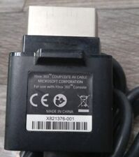 Cabo AV componente HD fino original Microsoft Xbox 360 comprar usado  Enviando para Brazil
