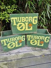 Vintage wooden tuborg for sale  NEWCASTLE UPON TYNE