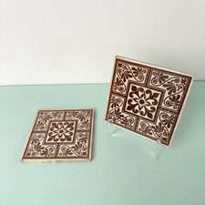 Pair vintage brown for sale  NORTHAMPTON