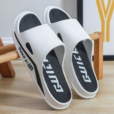 Chinelos Masculinos, Chinelos Antiderrapantes Internos Externos, Desodorante de PVC Sapatos de Banheiro, usado comprar usado  Enviando para Brazil