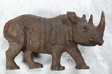 Hand carved rhinoceros for sale  Moberly
