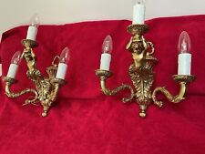 Pair wall lights for sale  BOURNEMOUTH