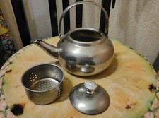 Metall teekanne teesieb gebraucht kaufen  Potsdam