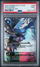 Arte alternativa 2024 Digimon BT 18-19 #049 Zephyrmon PSA 9 5607 comprar usado  Enviando para Brazil