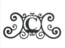 Iron metal letter for sale  Columbia