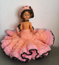 Bambola plastica vintage usato  Italia