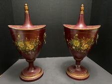 Tole painted floral for sale  Clarksboro