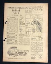Bedford model trader for sale  UK