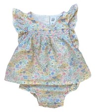 Romper Baby Gap bebê menina pastel floral bolha tamanho 12/18 meses, usado comprar usado  Enviando para Brazil