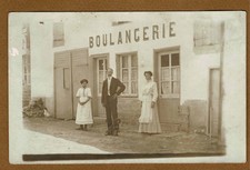 Carte photo boulangerie d'occasion  Attigny