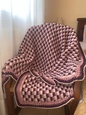 Plaid rosa viola usato  Carpi