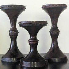Candle stands burnished for sale  HUDDERSFIELD
