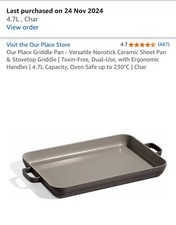 Place large griddle for sale  ABERDEEN